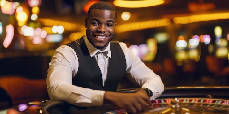 Live blackjack table on muliatoto wap Android app with dealer and player cards visible
